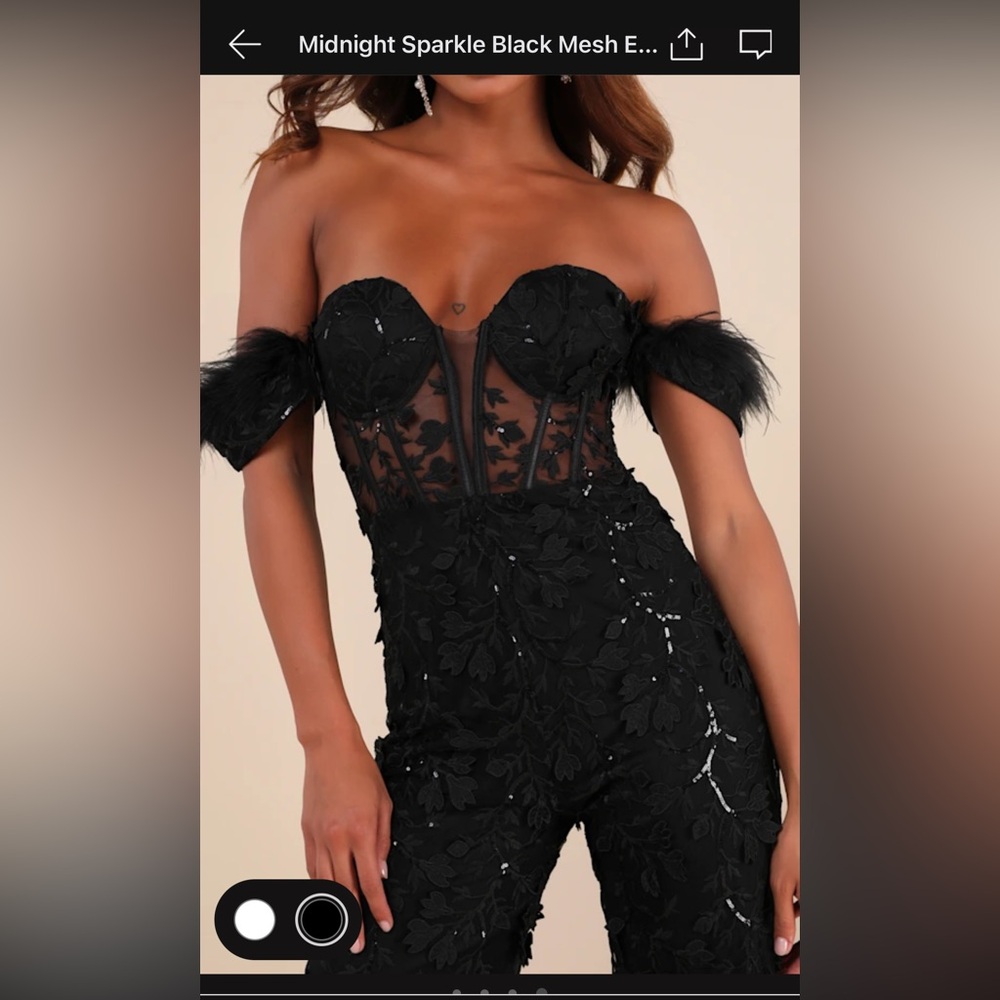 Lulu’s corset jumpsuit